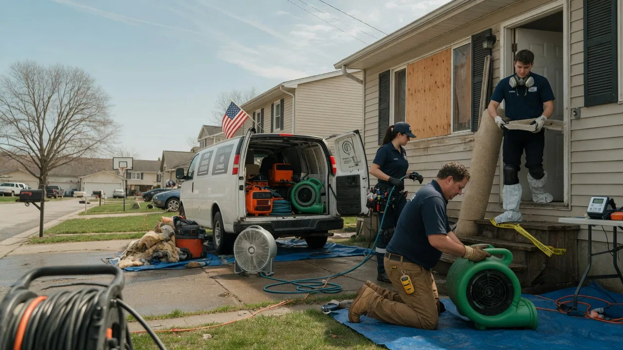 Water Damage Restoration in Bonfield, IL near me